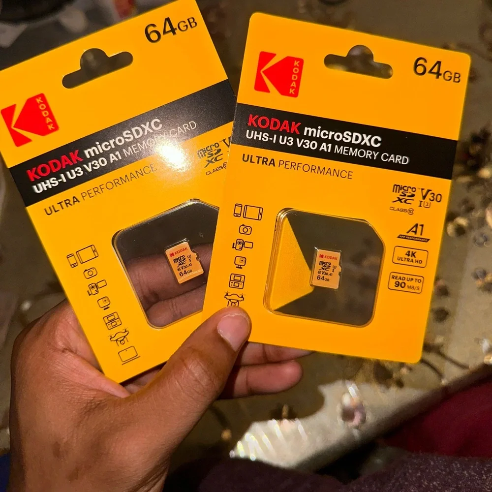 Two 64GB Micro SD card (Both for 30$)
